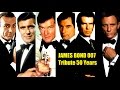 JAMES BOND hommage a tous les 007 !! 53 ANNEES - Montage sur un REMIX du thème 007