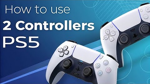 How to use 2 Controllers on PS5 at the same time