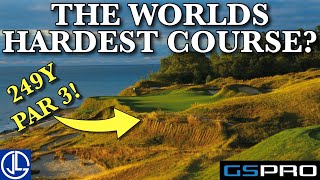 This is one of the WORLDS HARDEST GOLF COURSES!
