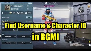 How to Find Battlegrounds Mobile India (BGMI) Username (IGN) and Character ID? | PlayerZon Guides screenshot 1
