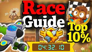 Aerial Support | Race Guide | Top 10% | No Monkey Knowledge (Bloons TD 6)