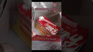 Strawberry pastry✨ #viral #food #love #youtubeshorts #shorts #love #trending #review #youtube #cake