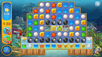 Fishdom level 277 Gameplay (iOS Android)