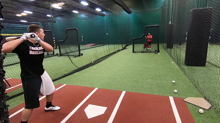 Garrett Wilkinson Hitting BP 6/04/18