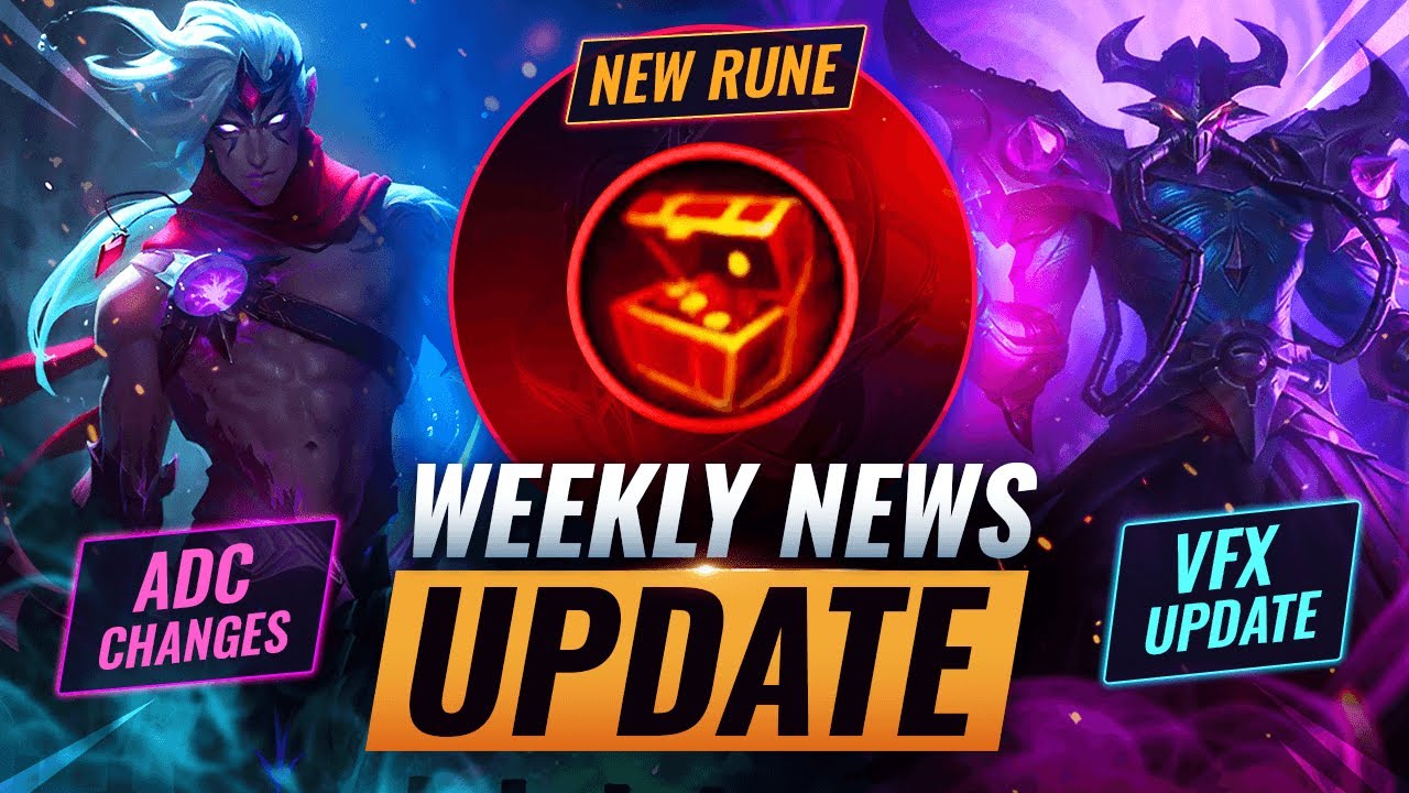 NEWS UPDATE: Kassadin VFX Rework + NEW RUNE & MORE - League of Legends ...