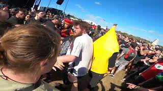 Bleed From Within - The end of all we know Live @ Heart Support Fest 2023 go pro pit action