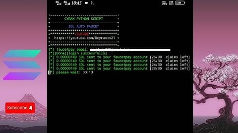 sol auto faucet direct to your faucetpay