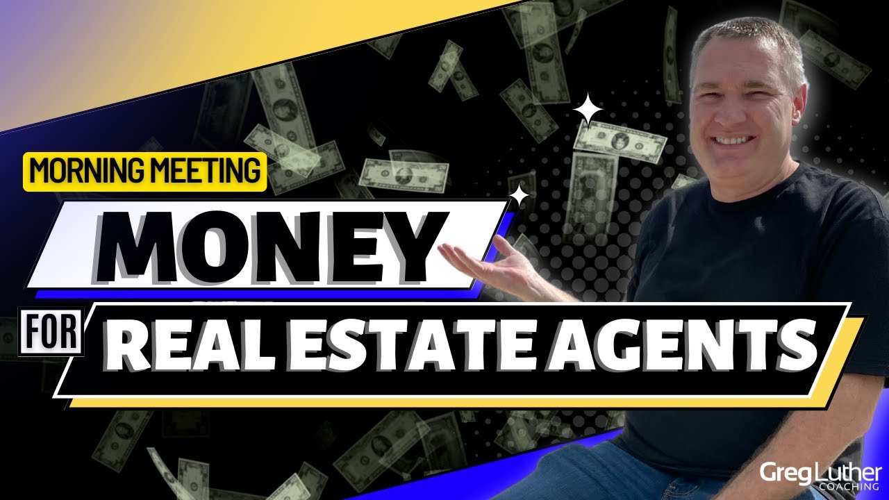 Money for real estate agents youtube