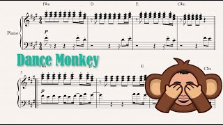 Prof. Elvis Chaves - Escola de Música - Tutorial melódico da música Dance  monkey para teclado arranjador. Tutorial melódico da música Dance monkey  Partitura para teclado arranjador. Adquira essa partitura completa em