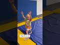 This young gymnast makes so much progress in one year  shorts