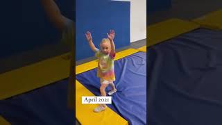 This Young Gymnast Makes So Much Progress In One Year 