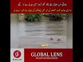 Khawaja Asif jumps into canal | Global Lens