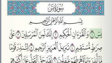 Surah Yaseen | Muhammad Rashad Al Shareef | سورة ياسين | محمد رشاد الشريف