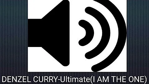 DENZEL CURRY ULTIMATE(I AM THE ONE) mp3 hd sound