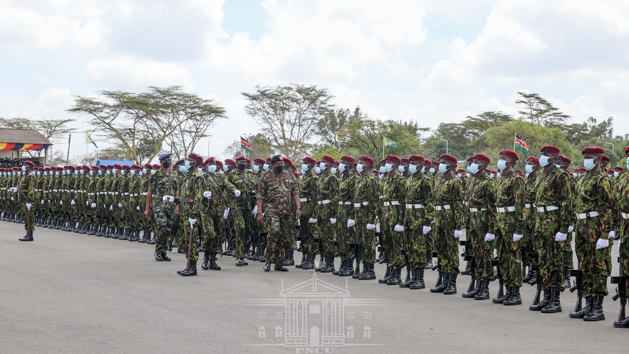 GSU PASS OUT PARADE 2021! SEE WHAT HAPPENED AS PRESIDENT UHURU PRESIDED