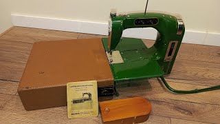 :     KOMA MEWA. KOMA MEWA sewing machine from Germany, built in 1948.