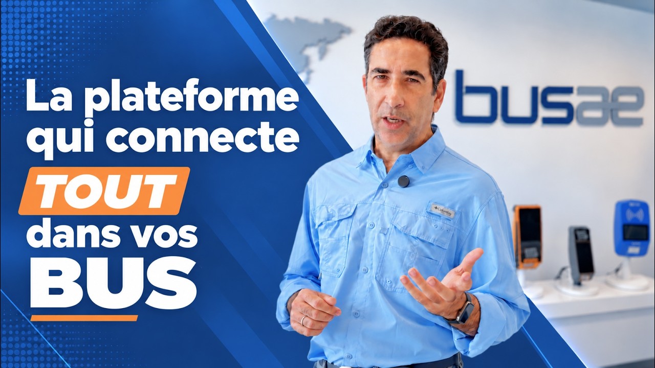 Busae : la plateforme ITS SaaS qui connecte tout dans vos bus