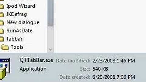 Windows Explorer Tabbed Browsing
