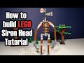 LEGO Самоделка Сиреноголовый SCP-6789 / Как построить из Лего фигурку Siren Head