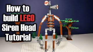 LEGO Самоделка Сиреноголовый / Как построить из Лего фигурку Siren Head