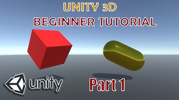 Unity 3D - Beginner Tutorial - Part 1