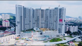 [4K Walk] Massive Development M Vertica - Tallest Residential Towers In Cheras (Malaysia)