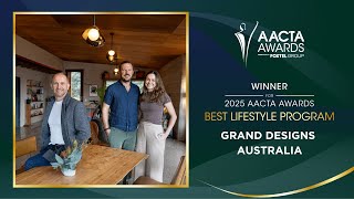 Shane & Clayton Jacobson present Grand Designs the AACTA Award for Best Lifestyle Program