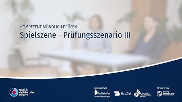 QUADIS | BLS | Kompetent Mündlich Prüfen | Szenario 3