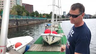Rigging and Derigging at the Harvard Sailing Center