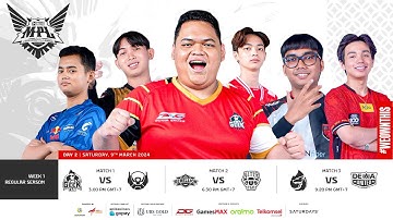 🔴 LIVE | MPL ID S13 | Regular Season | Day 2 Week 1