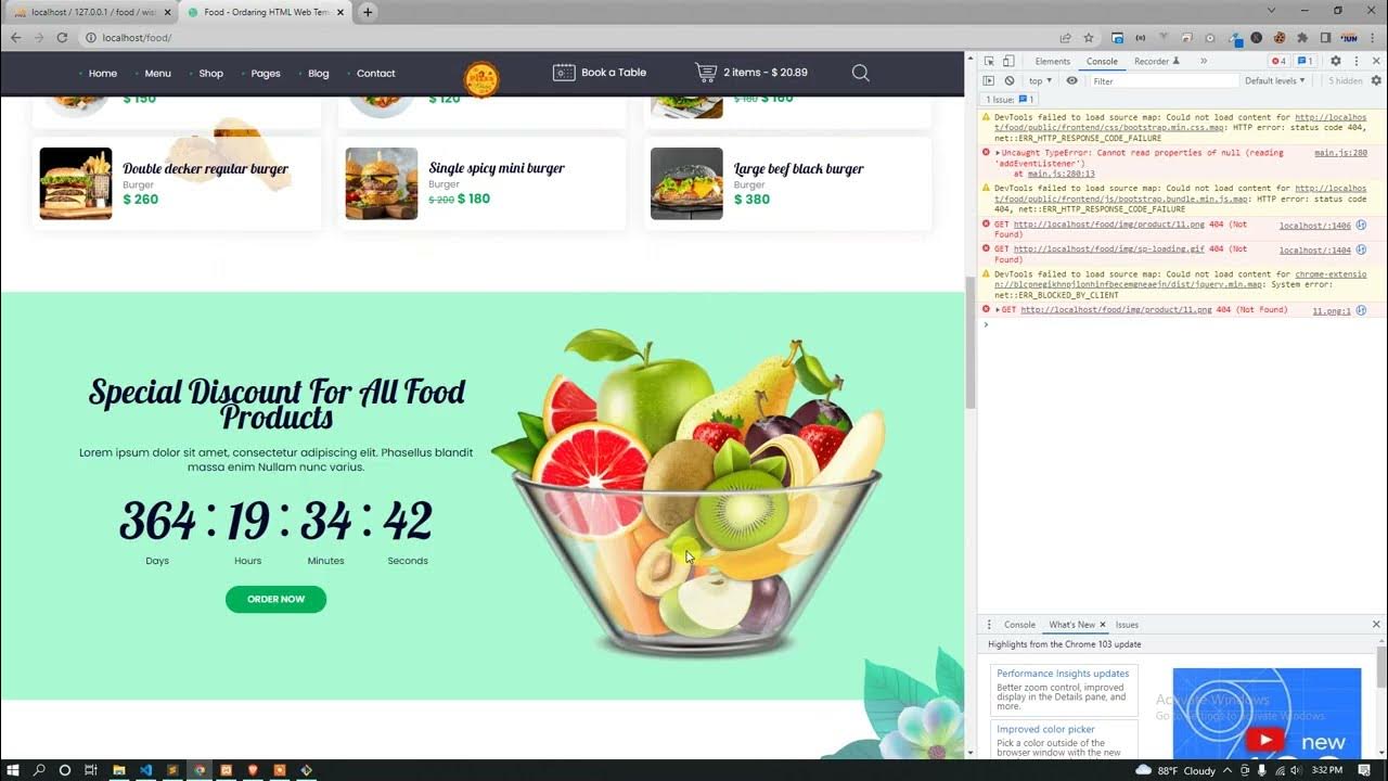 47 Laravel food ordering system making for codecanyon Wishlist System