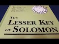 Lemegeton Clavicula Solomonis - The Lesser Key of Solomon by Joseph Peterson - Esoteric Book Review