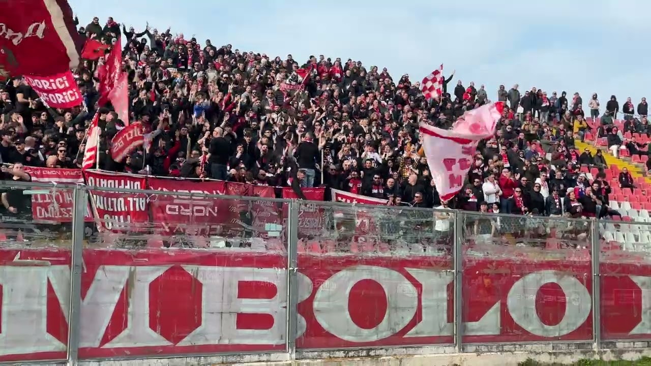 Curva Nord Ancona in  casa contro la Maceratese 2025-26