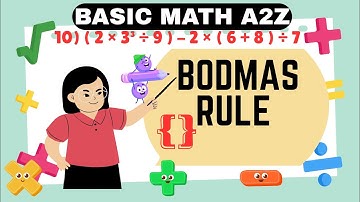 BODMAS Rule/Basic math A2Z for all classes and ages