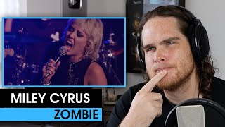 Voice Teacher Reacts to Miley Cyrus - Zombie