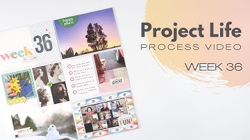Project Life Process Video // Week 36, 2022 // Studio Calico