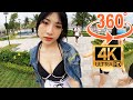 VR360 4K: Boba Tea, Boba Jelly Eating Mukbang| GIRL