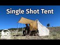 Single shot tent