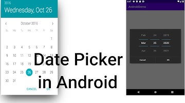 DatePicker in Android same as IOS - How can change theme of calendar. | English