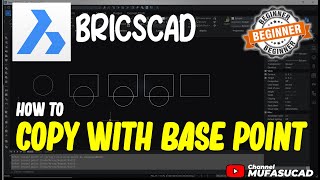 How To Copy With Base Point In BricsCAD