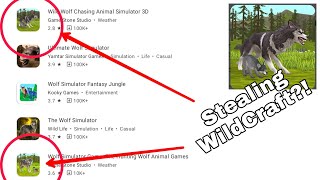 Stealing WildCraft?! | Games in the Store copying WildCraft Pictures and Illustrations screenshot 4