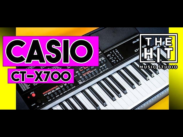 CASIO CT X700 Clavier avec dynamique