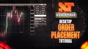 NinjaTrader Desktop: How to Place Futures Orders