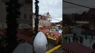 Patinoarul din Sibiu centru Piata mare - Targul de Crăciun  2024