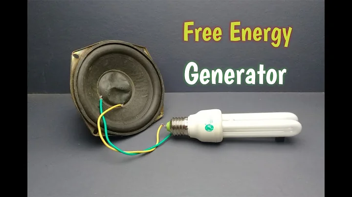 Free Energy with Strong Magnet In Speaker