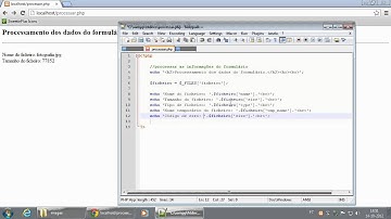 019   Processar dados do formulário  Upload de ficheiros   parte 1