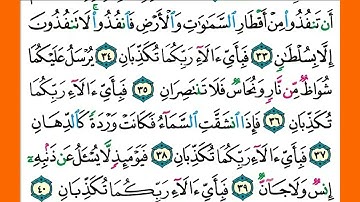 سورة الرحمان كاملة الشيخ محمد جبريل قراءة بالتوسط برواية حفص عن عاصم