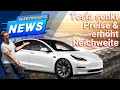 Tesla senkt Preise, Model 3 Facelift, Model Y 7-Sitzer, Dacia Elektroauto, Renault Megane Evision