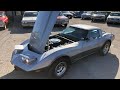 Test Drive 1978 Corvette 4 Speed Black Interior SOLD $14,900 Maple Motors #326