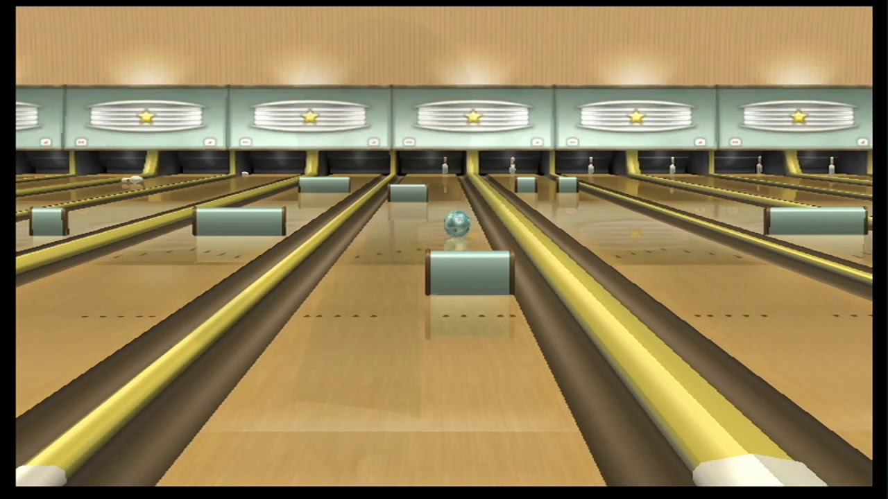 Completing spin control on Wii Sports Bowling